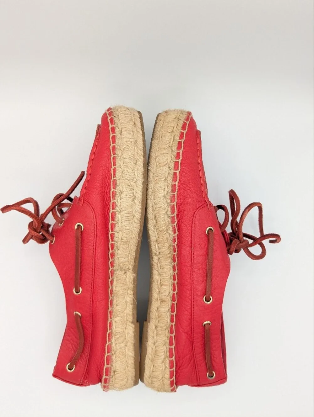 Tory Burch • Skipper Leather Espadrilles Boat Shoes